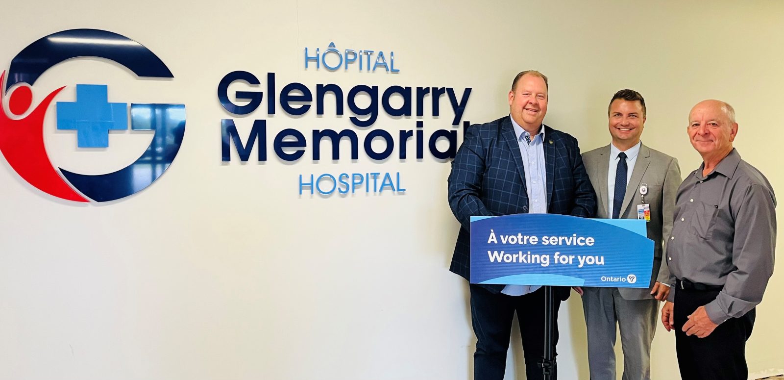 Hôpital Glengarry Memorial Hospital Receives $4.4 Million in Increased Funding from the Province