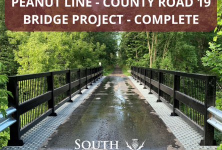 Peanut Line Bridge Rehabilitation Work – County Road 19