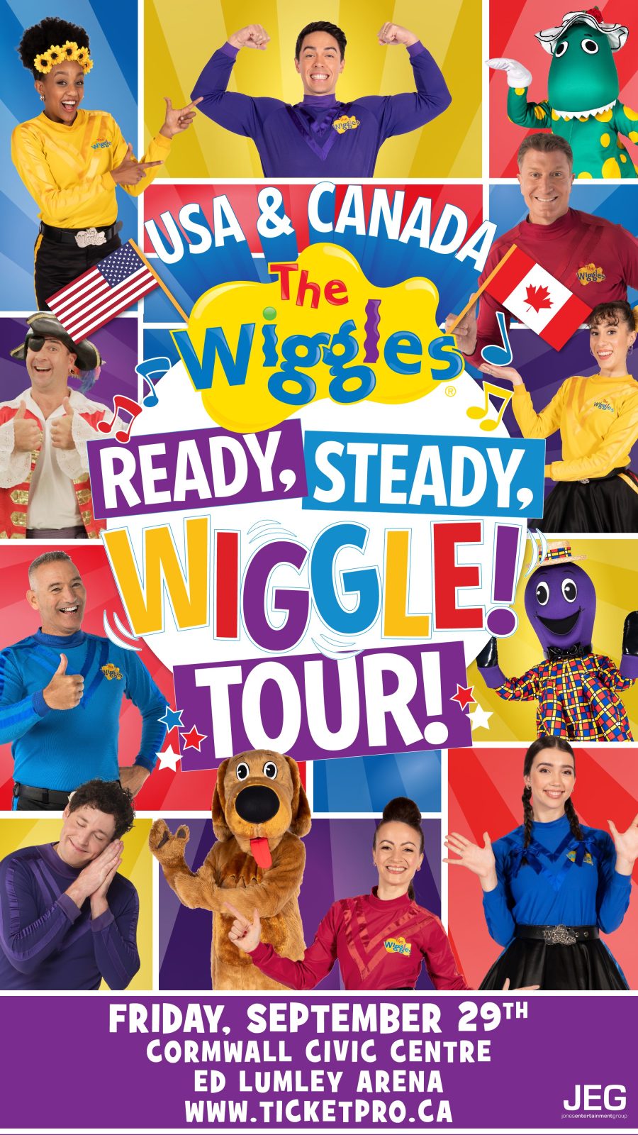 Ready, Steady and Wiggle at Cornwall Live Show!