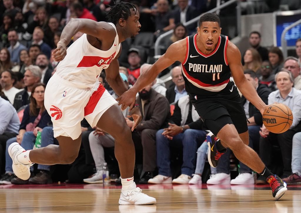 Raptors drop third in a row with 99-91 loss to Trail Blazers