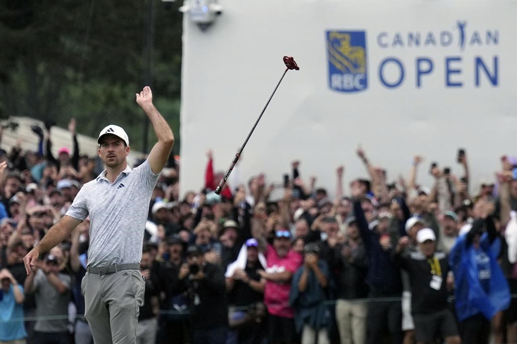 Nick Taylor’s historic eagle now part of 2024 Canadian Open logo