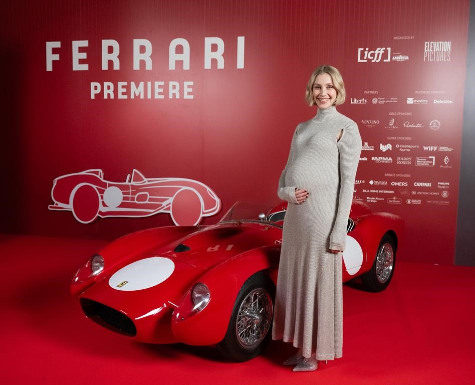 Sarah Gadon reflects on working with famed director Michael Mann in ‘Ferrari’