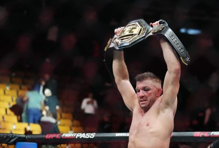 Dricus Du Plessis wins middleweight title after gruelling war of attrition at UFC 297