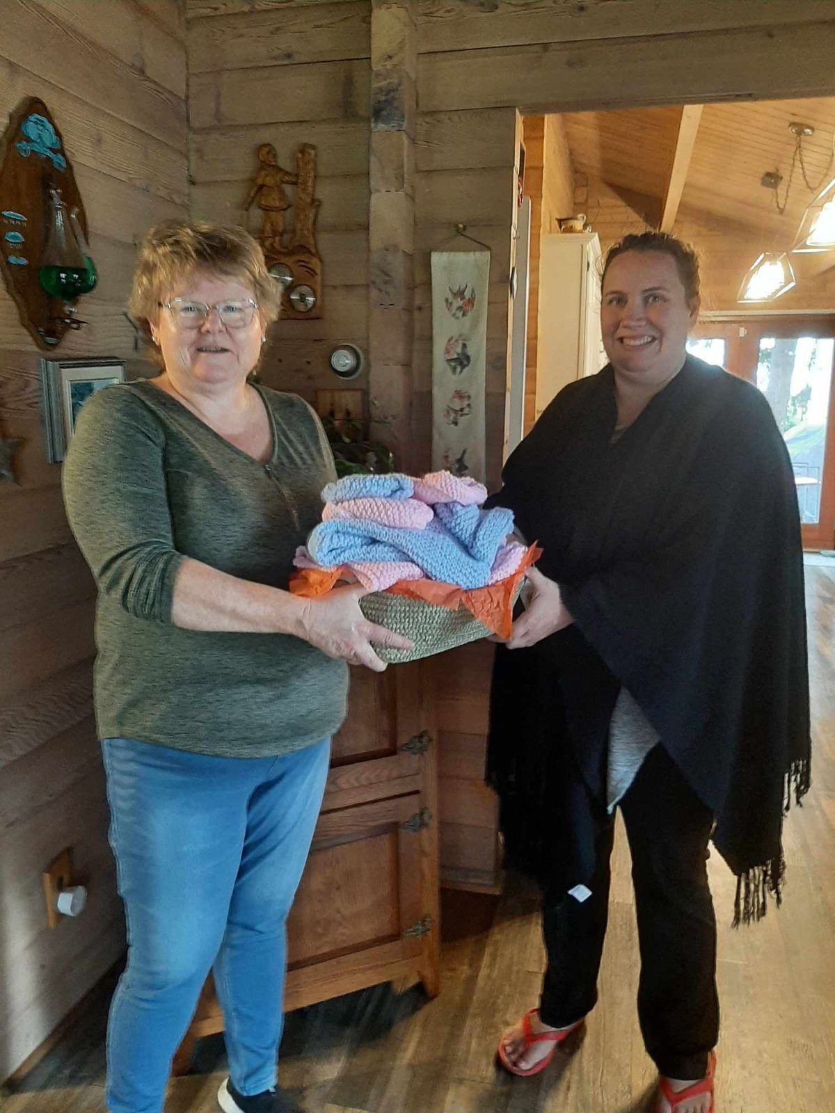 Giving Back and Keeping Babies Warm 