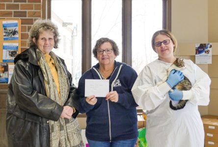 $5,105 donation for OSPCA
