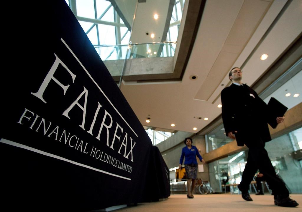 Fairfax Financial Holdings reports Q4 profit down from year earlier
