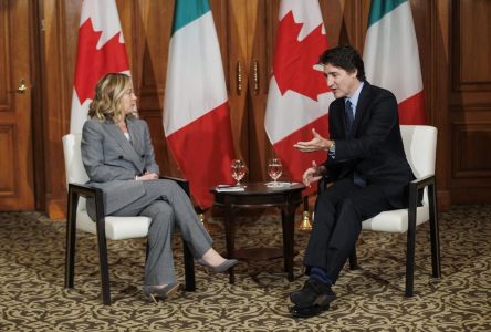 Trudeau meets Italian PM Meloni in Toronto, pair agrees to ‘roadmap’ for cooperation