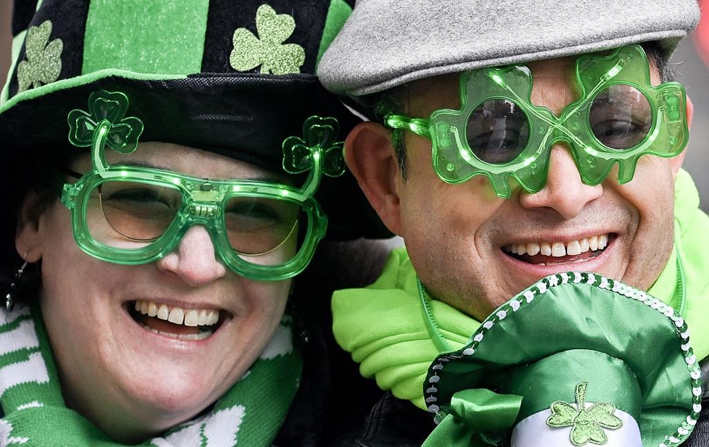 St. Patrick’s Day parades in Toronto, Montreal draw hundreds for annual celebration