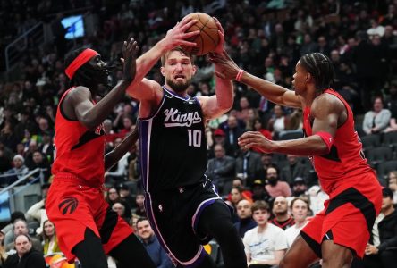 Short-handed, reeling Raptors drop eighth in a row with blowout loss to Kings