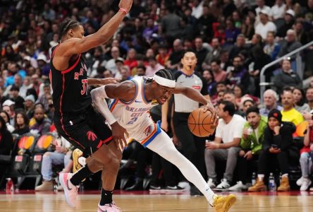 Gilgeous-Alexander powers Thunder past injury-plagued Raptors 123-103