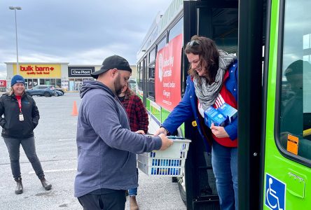 Stuff a Cornwall Transit bus tomorrow with menstrual hygiene products