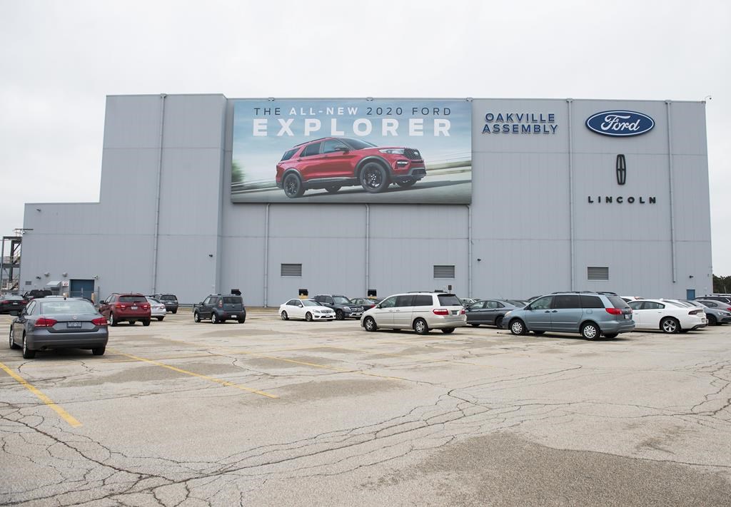 Ford Motor Co. delays start of EV production at Oakville, Ont., plant until 2027