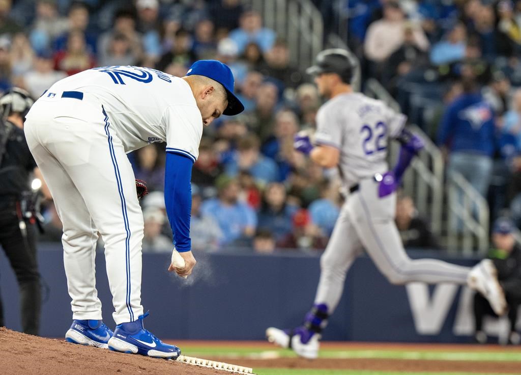 Nolan Jones has home run, RBI double to lead Rockies to 12-4 rout of Blue Jays