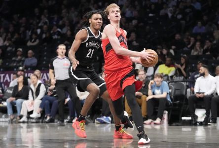 Rookie Gradey Dick’s improved stamina gives him strong finish to Raptors season