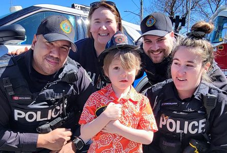 Cornwall toddler meets first responder heroes after traffic accident