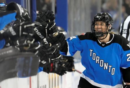 Spooner leads Toronto to 5-2 win over Ottawa in PWHL regular-season finale